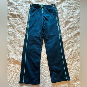 3 for$5✨Tek Gear Kids Fleece Navy and Green Joggers, Size S (Age 8)